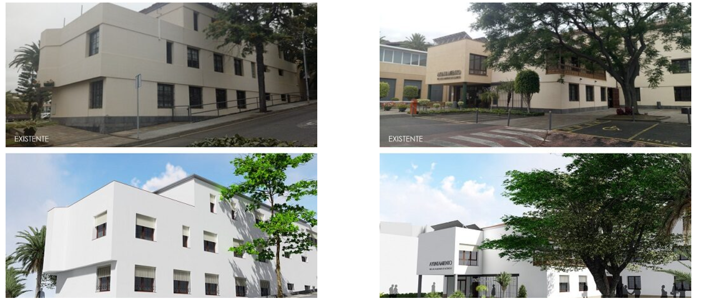 Envolvente Ayuntamiento de La Matanza de Acentejo