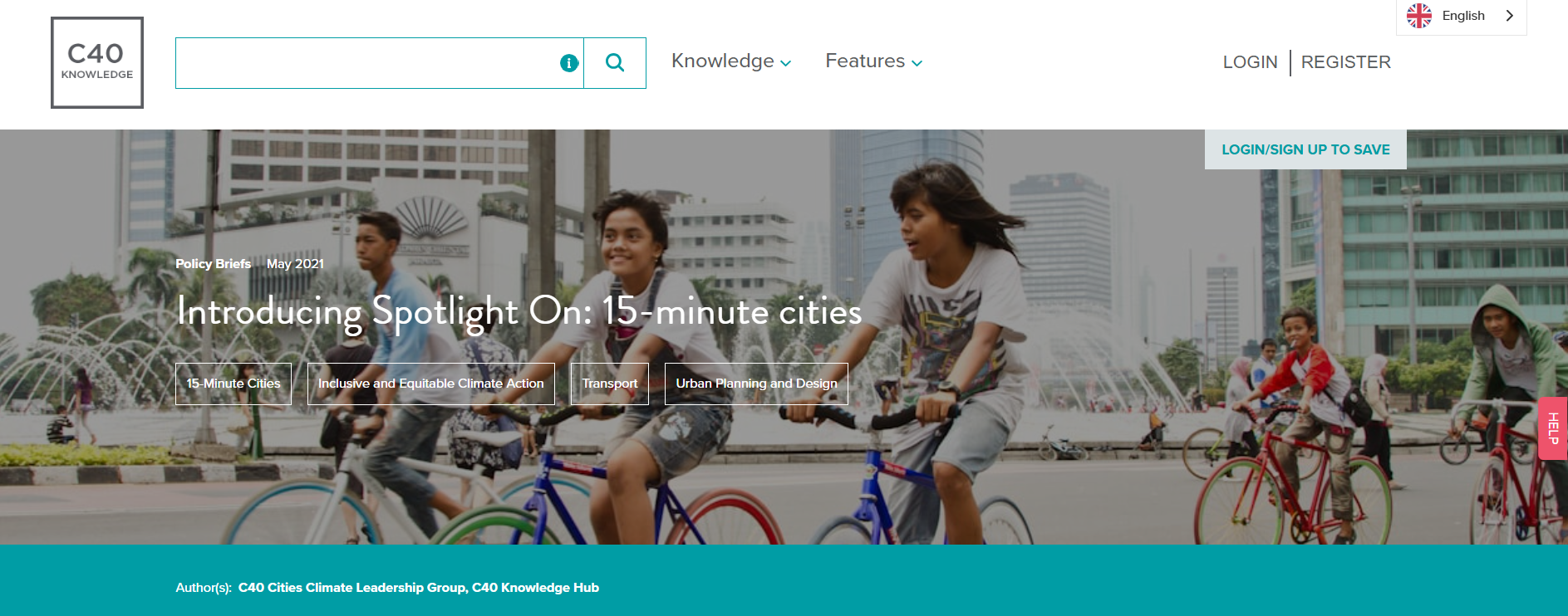 Introducing Spotlight On: 15-minute cities