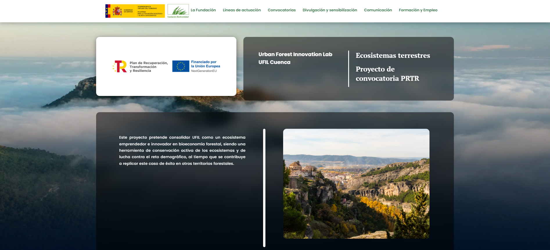 Urban Forest Innovation Lab UFIL Cuenca