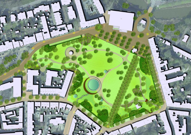 Molenwater redevelopment, Middelburg