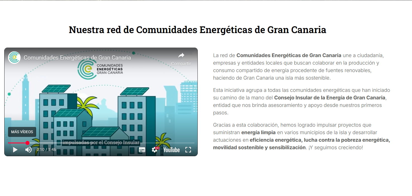 Comunidades Energéticas de Gran Canaria